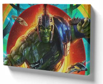 Quadro decorativo tela Hulk Ragnarok