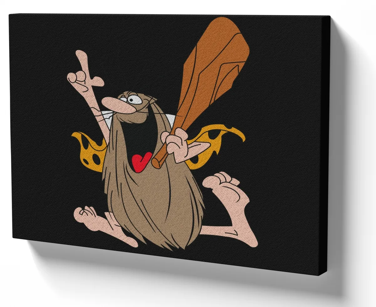 Quadro decorativo tela Capitão caverna Heroi antigo Imagem