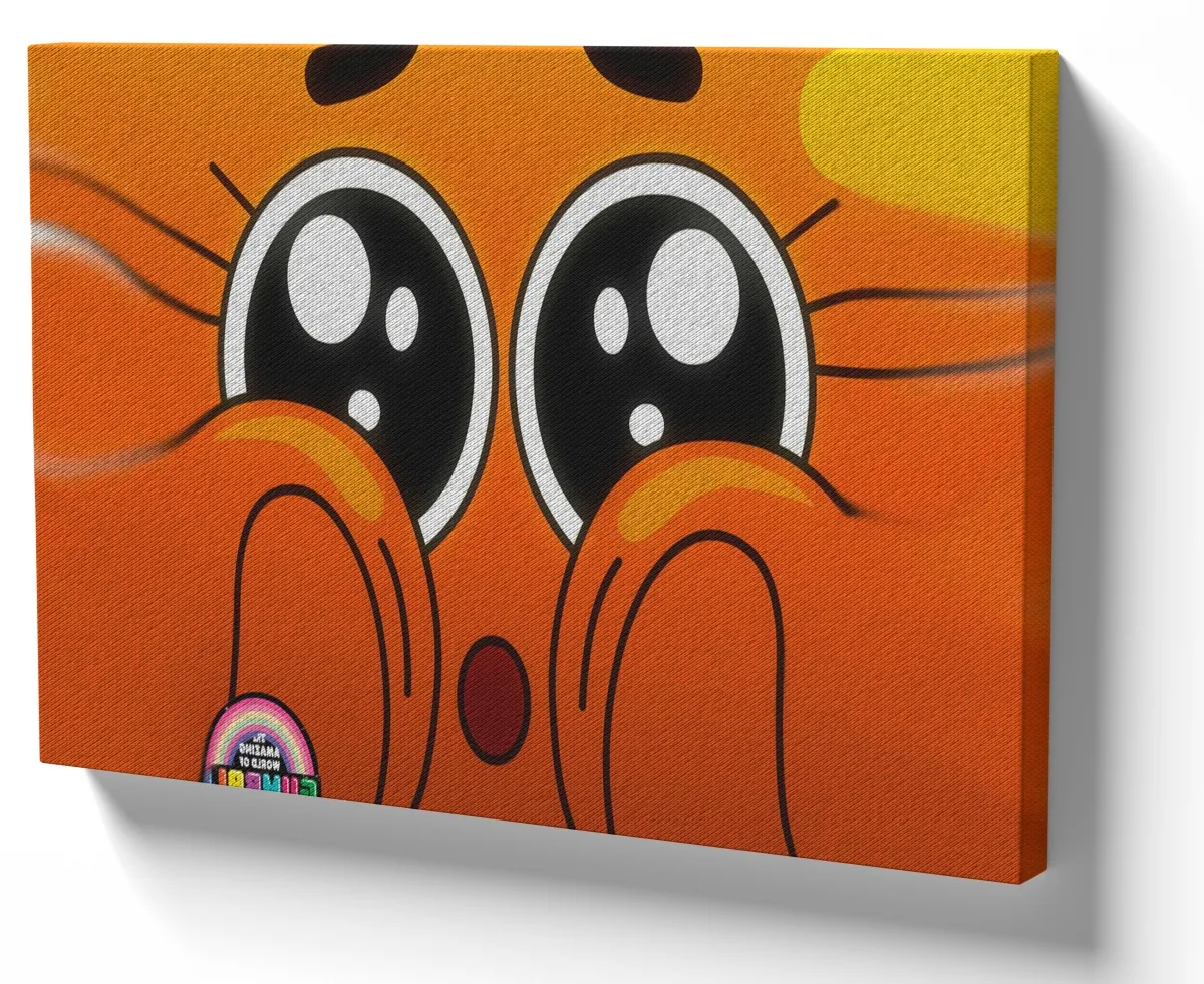 Quadro decorativo tela Darwin O incrível mundo de Gumball Imagem