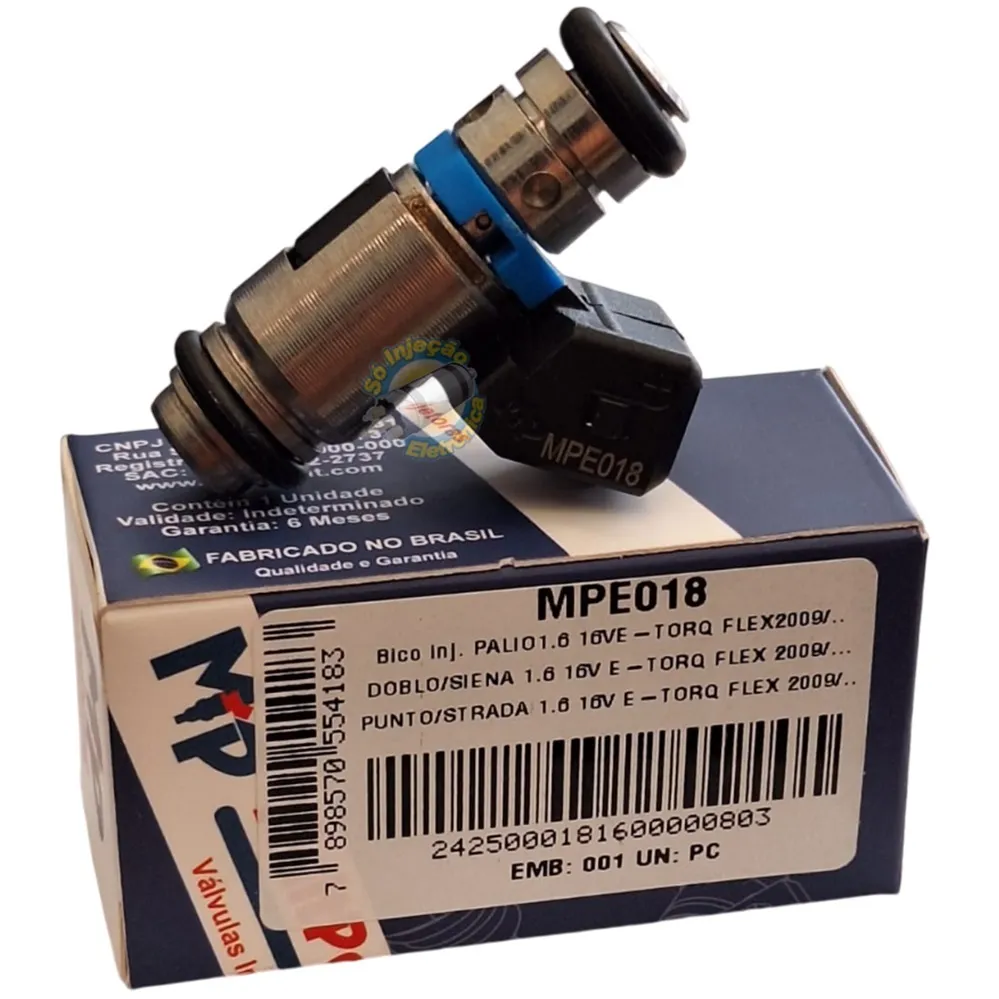 Bico Injetor Palio 1.6 16V Idea Doblo Punto Siena Strada IPE018