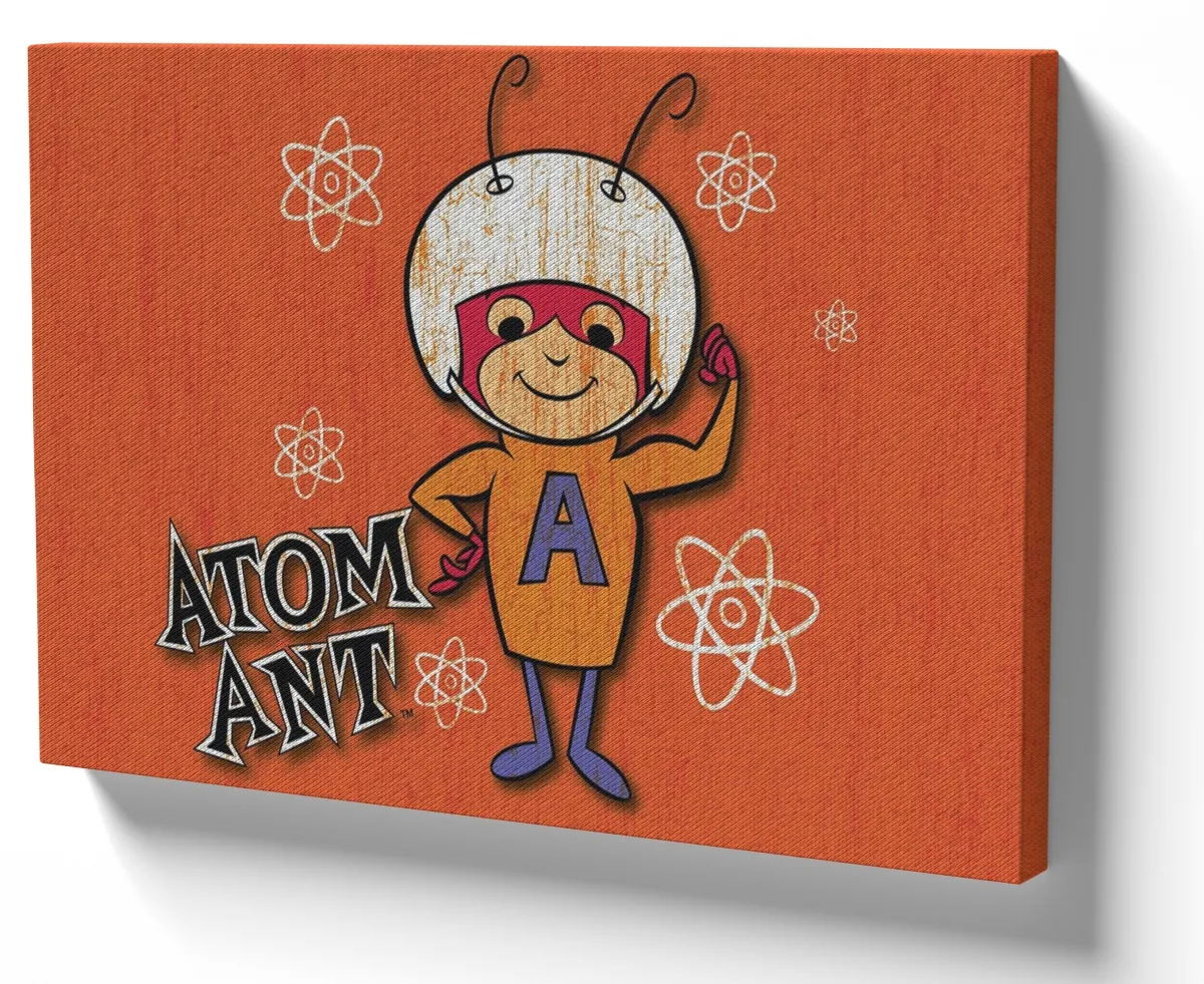 Quadro decorativo tela Formiga Atômica super heroi antigo