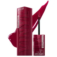Batom líquido Maybelline NY Super Stay Vinyl Ink  e Efeito Gloss- 4,2ml  - Foto 4