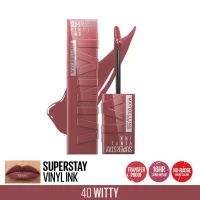 Batom líquido Maybelline NY Super Stay Vinyl Ink  e Efeito Gloss- 4,2ml  - Foto 16