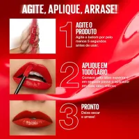 Batom líquido Maybelline NY Super Stay Vinyl Ink  e Efeito Gloss- 4,2ml  - Foto 27