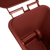 Contentor Plástico 240 Litros  Marrom - Foto 6