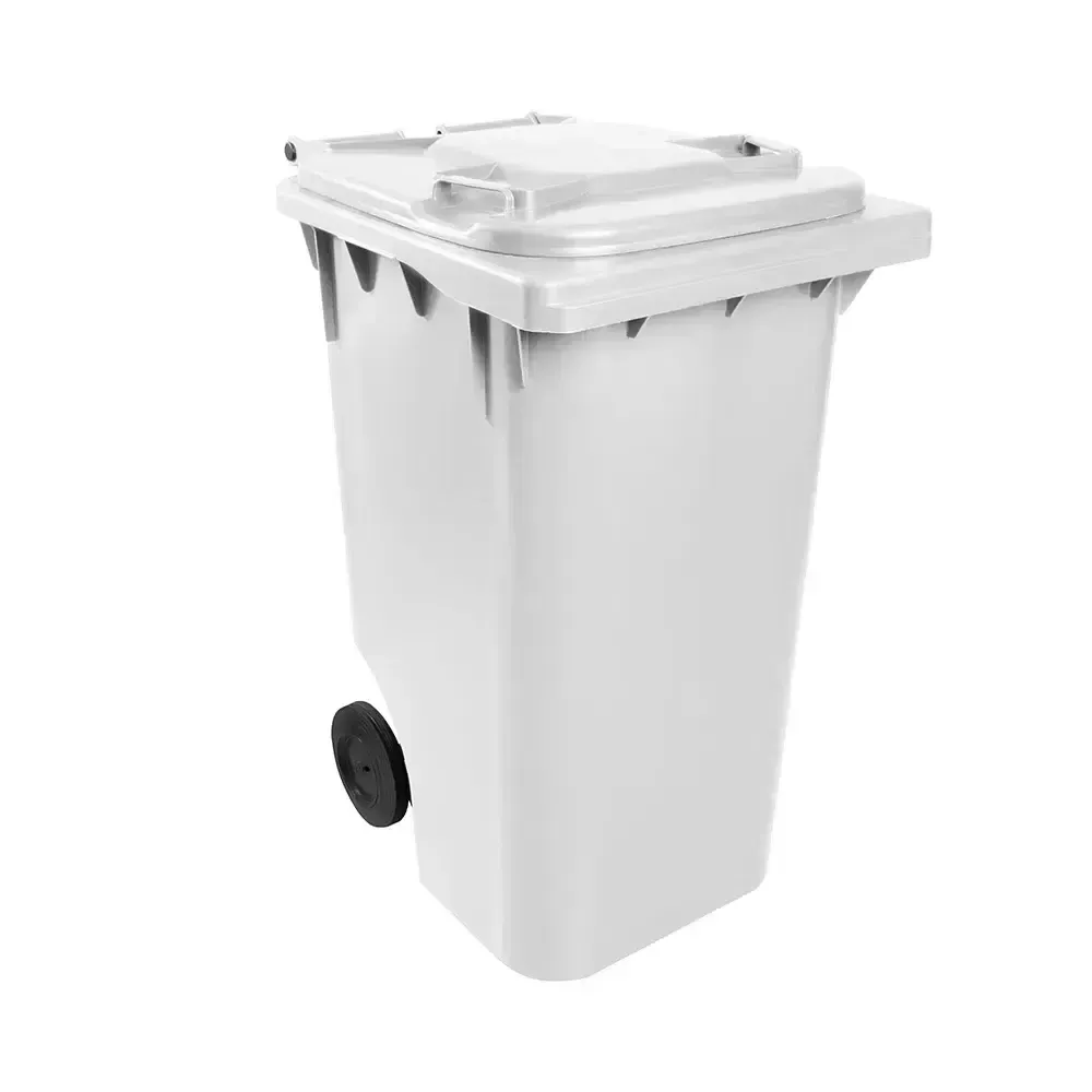 Coletor  240 Litros Branco Imagem