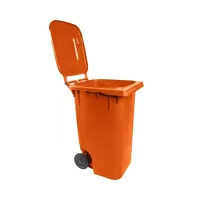 Coletor  240 Litros Laranja - Foto 5