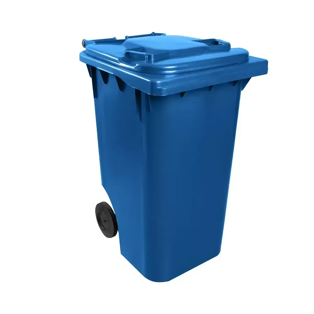 Coletor  240 Litros Azul Imagem