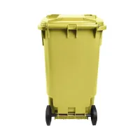 Coletor  240 Litros Amarelo - Foto 2