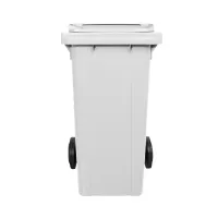 Contentor Plástico 120 Litros  Branco