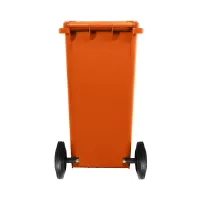 Contentor Plástico 120 Litros Laranja - Foto 3