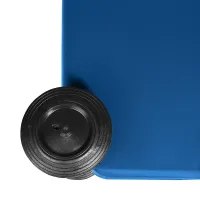 Contentor Plástico 120 Litros Azul  - Foto 5