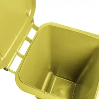 Contentor Plástico 120 Litros  Amarelo - Foto 7