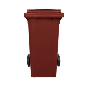 Contentor Plástico 120 Litros  Marrom