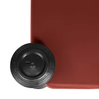 Contentor Plástico 120 Litros  Marrom - Foto 4