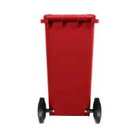 Coletor  120 Litros Vermelho  - Foto 3