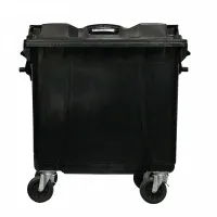 Coletor Plástico 1000 Litros Preto