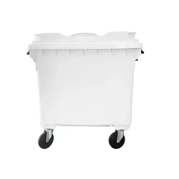 Coletor Plástico 1000 Litros Branco