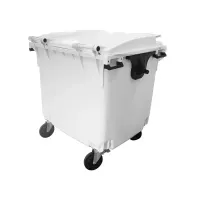 Coletor Plástico 1000 Litros Branco - Foto 4