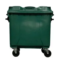 Coletor Plástico 1000 Litros Verde - Foto 2