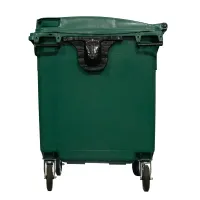 Coletor Plástico 1000 Litros Verde - Foto 4