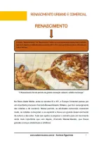 004 - História - Os Renascimentos - Renascimento Urbano e Comercial - 7º ano - PDF com 11 páginas - Foto 2