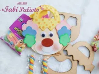 KIT30  Gabarito de Moldes  em MDF  Coleção Alegria de Criança - Foto 4