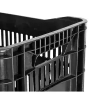 Caixa Plástica Agrícola Vazada CP31 TAS PP Preta - Foto 3