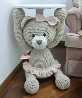 Mesa de Apoio - Ursinha com Saia - Foto 2
