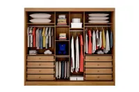 Guarda Roupa - 1010 Sollo 3 espelhos 8 gavetas RN - Foto 2