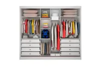 Guarda Roupa - 1010 Sollo 3 espelhos 8 gavetas RN - Foto 4