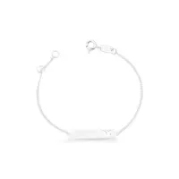 Pulseira de prata 950 infantil - 240511 - Foto 2