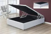 base baú casal Premium 1,38 Blindada Acartonado 38 cm + 5 cm pés   Bioflex - Foto 3