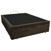 base baú casal Premium 1,38 Blindada Acartonado 38 cm + 5 cm pés   Bioflex - Foto 7