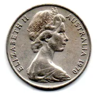 Austrália - 1970 - 20 Cents