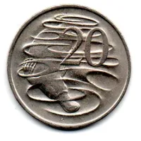 Austrália - 1970 - 20 Cents - Foto 2