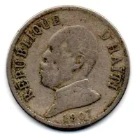 Haiti - 1907 - 20 Centimes