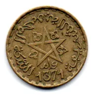 Marrocos - 1952 - 10 Francs - Foto 2