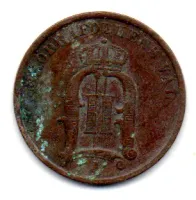 Suécia - 1897 - 2 Ore - Foto 2