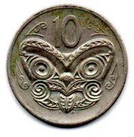 Nova Zelândia - 1980 - 10 Cents - Foto 2