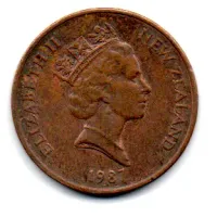 Nova Zelândia - 1987 - 2 Cents