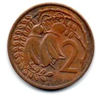 Nova Zelândia - 1987 - 2 Cents - Foto 2
