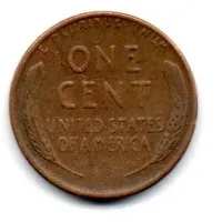 Estados Unidos - 1952D - 1 Cent - Wheat / Trigo - Foto 2