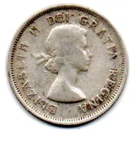 Canadá - 1953 - 25 Cents - Prata .800 - Aprox. 5,83g - 23,8mm - Foto 2