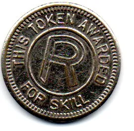 Token - This Token Awarded For Skill