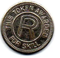 Token - This Token Awarded For Skill