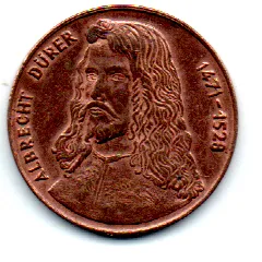 Medalha - 1971 - Albrecht Durer 1471-1528