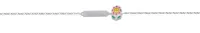 Pulseira de prata alta 925 infantil - 240540