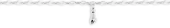 Pulseira de prata alta 925 infantil - 240471
