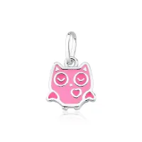 Colar de prata 925 Coruja  - 252050